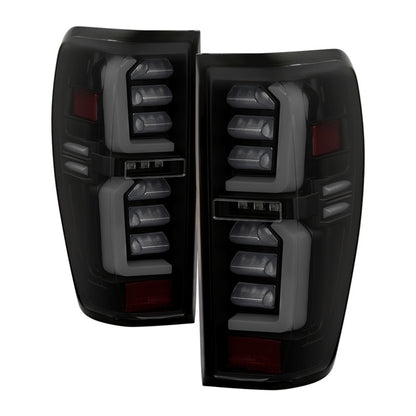 Spyder GMC Sierra 19-20 Incandescent Bulb Model Only LED Tail Lights-Black Smoke ALT-YD-GS19-LED-BSM 5000293 5000293 Photo - Primary
