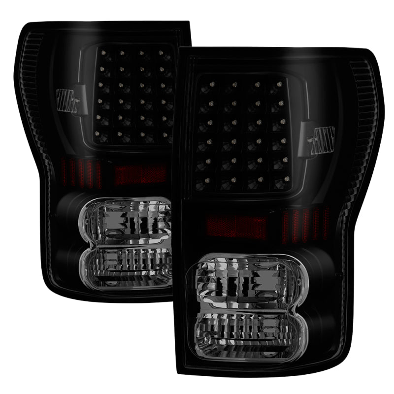 SPYDER Xtune Toyota Tundra 07-13 LED Tail Lights Black Smoke ALT-ON-TTU07-LED-BSM 5081186 5081186 Photo - Primary