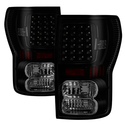 SPYDER Xtune Toyota Tundra 07-13 LED Tail Lights Black Smoke ALT-ON-TTU07-LED-BSM 5081186 5081186 Photo - Primary