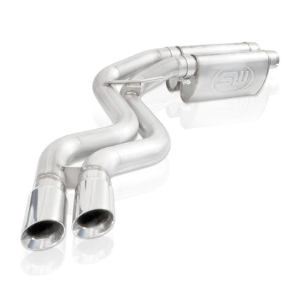 Stainless Works 2010-14 Ford Raptor Exhaust X-Pipe Turbo Resonator Front Passenger Rear Tire Exit FTR13CBFT FTR13CBFT Photo - Primary