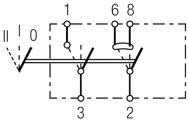 Hella Switch On/On/Off W/O Location Light 007832451 007832451 Technical Drawing