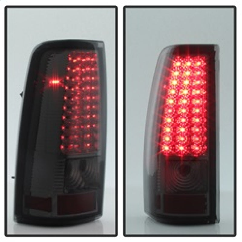 SPYDER Xtune Chevy Silverado 1500/2500/3500 99-02 99-03 LED Tail Lights Smoke ALT-ON-CS99-LED-SM 5011770 5011770 Photo - Unmounted