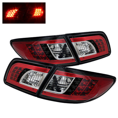 Spyder Mazda 6 03-08 4/5DR (Not fit Wagon)LED Tail Lights Black ALT-YD-M603-LED-BK 5006066 5006066 Photo - Primary