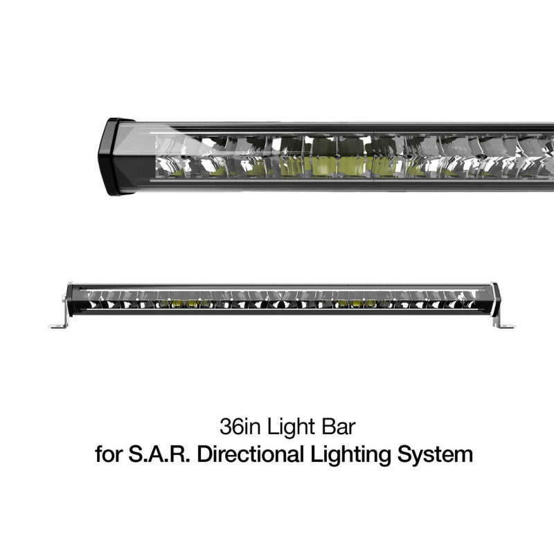 XKGLOW XK Glow White Housing SAR Light Bar - Emergency Search and Rescue Light 36In XK-SAR-2W XK-SAR-2W User 1