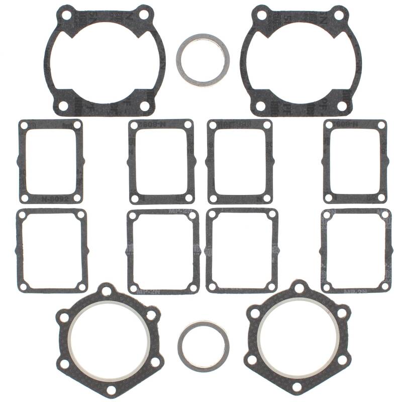 Vertex Pistons Vertex Gaskets 79-82 Yamaha Excell V EC540 C D F Top End Gasket Kit 710167 710167 Photo - Primary
