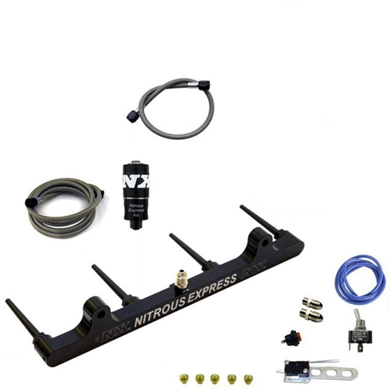 Nitrous Express Billet Spray Bar Nitrous Kit for Hayabusa w/o Bottle 62201-00P 62201-00P Photo - Primary