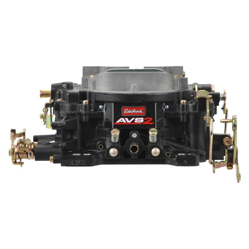 Edelbrock Carburetor AVS2 Series 650 CFM Manual Choke Black Powder Coated (Non-EGR) 19053 19053 Photo - out of package