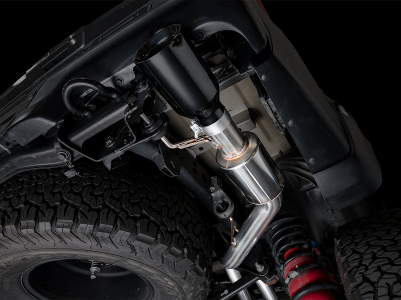 AWE Tuning AWE Gen 3 Raptor R SwitchPath Exhaust - Diamond Black Tips 3025-33852 3025-33852 Photo - Mounted