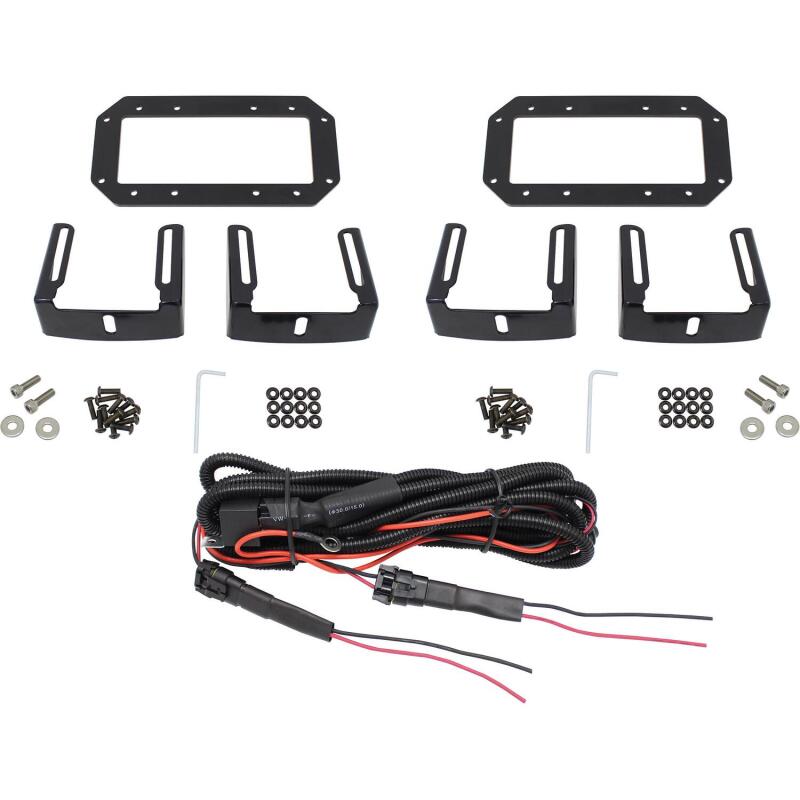 Westin HDX Flush Mount B-Force LED Light Kit 57-0025 Photo - Unmounted