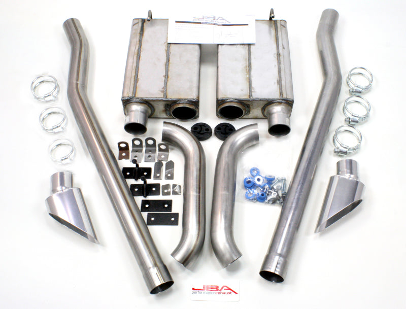 JBA 65-70 Ford Mustang 260-428 409SS Eleanor Style Dual Side Header Back Exhaust 50-2651 50-2651 Photo - Primary