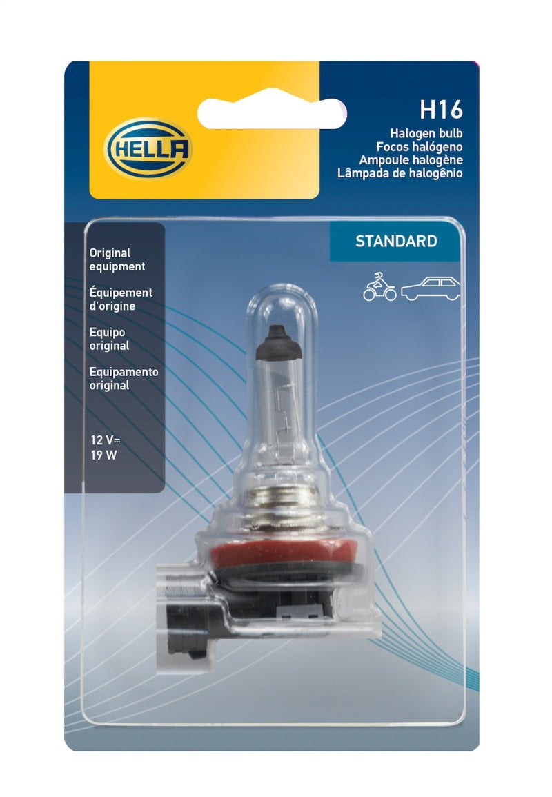Hella Bulb H16 12V 19W Pgj193 Sb H16SB H16SB Photo - in package