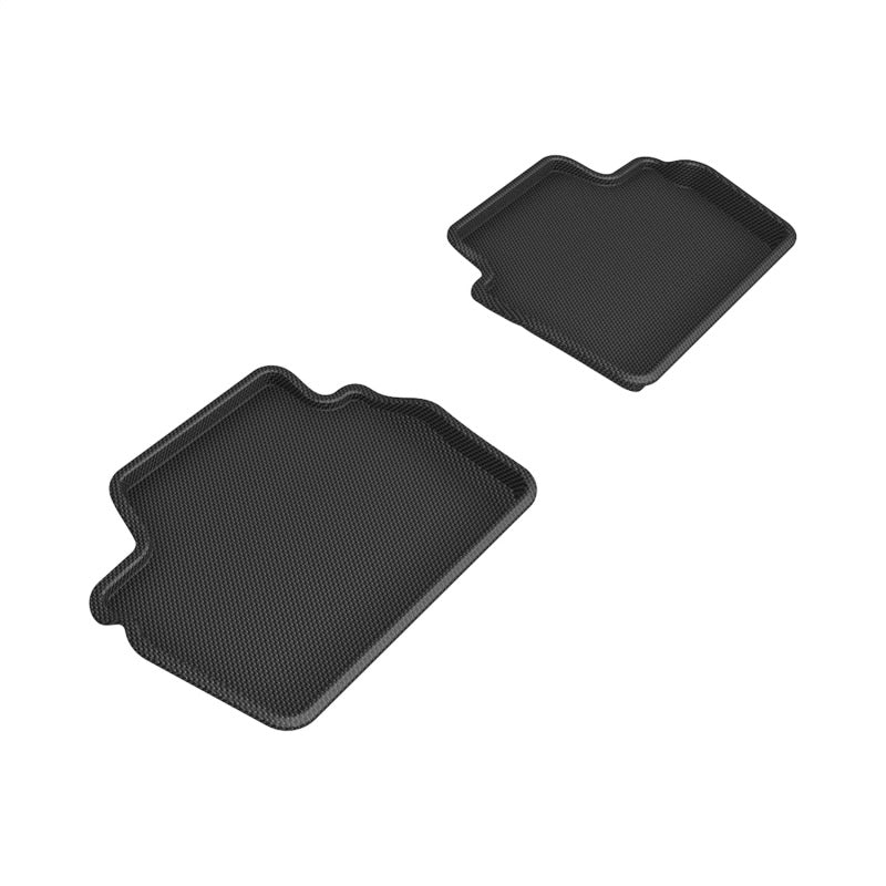 3D MAXpider 21-24 BMW 4 Series Kagu Rear Floor Mat - Black L1BM12021509 L1BM12021509 Photo - Primary