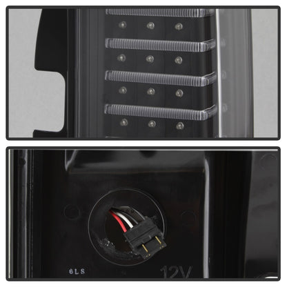 SPYDER Xtune Hummer H3 06-09 ( Non H3T ) LED Tail Lights Black ALT-ON-HH306-LED-BK 5017697 5017697 Photo - Unmounted