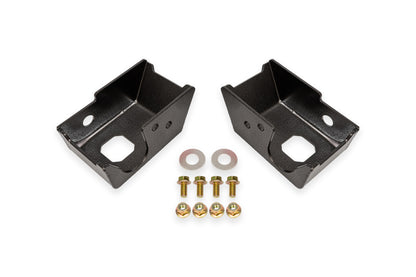 BMR Suspension BMR 21-24 Ford Bronco Rear Shock Mount Skid Plates - Black Hammertone SG1860H SG1860H Photo - Primary