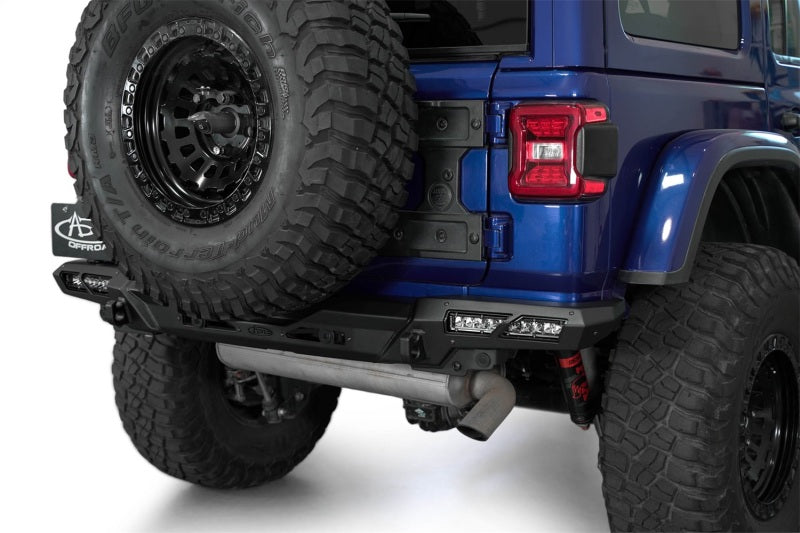 Addictive Desert Designs ADD 18-24 Jeep Wrangler JL Phantom Rear Bumper R960191190103 R960191190103 Photo - Mounted