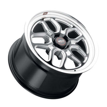 Weld S107 17X7 Laguna 5X114.3 ET00 BS4.00 Gloss Black MIL Dia 78.1 S10777067400 S10777067400 Photo - Primary