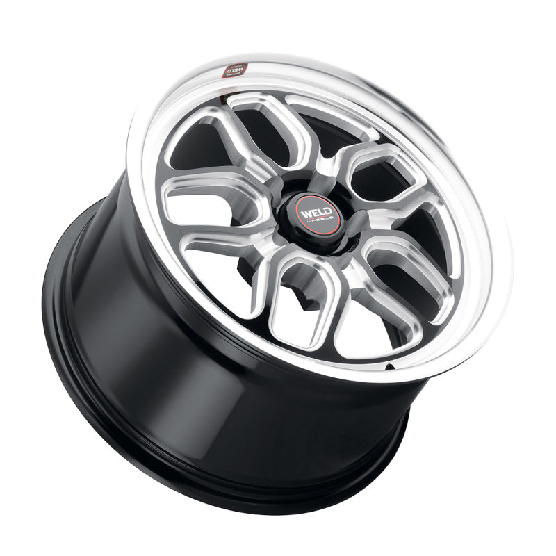 Weld S107 17X7 Laguna 5X120.7 ET00 BS4.00 Gloss Black MIL Dia 78.1 S10777063400 S10777063400 Photo - Primary