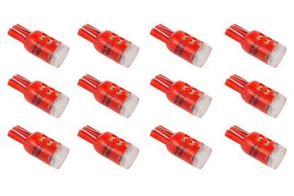 Diode Dynamics 194 LED Bulb HP3 LED - Red Set of 12 DD0023TW DD0023TW Photo - Primary
