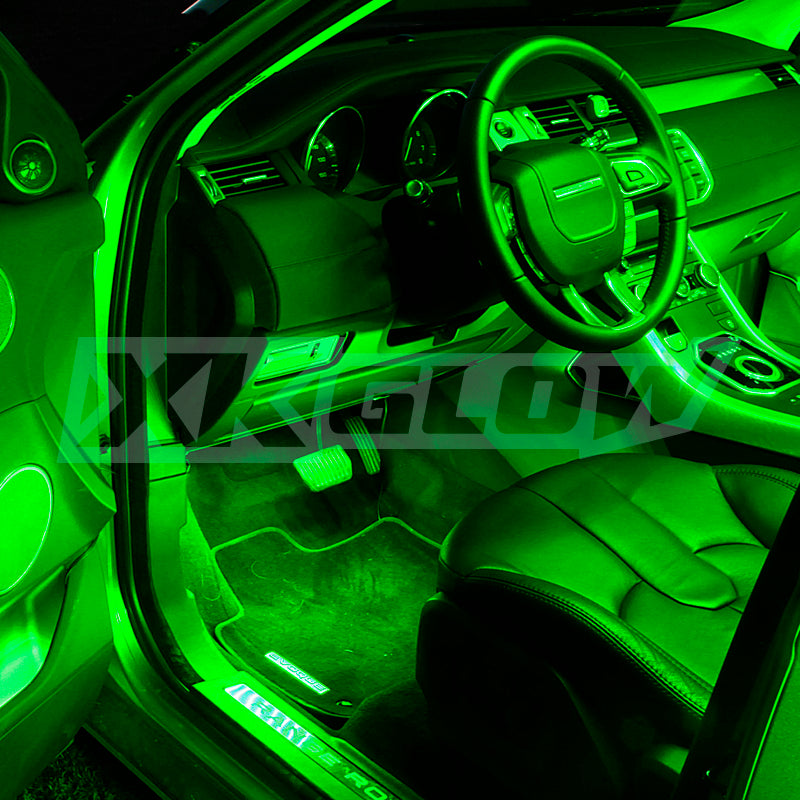 XKGLOW XK Glow Single Color XKGLOW UnderglowLED Accent Light Car/Truck Kit Green - 4x8In XK041004-G XK041004-G User 1
