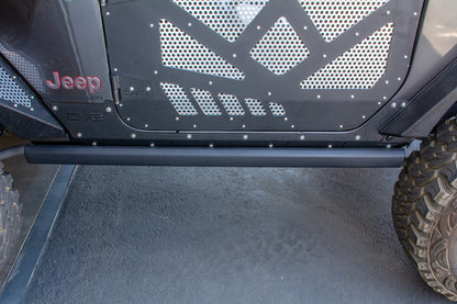 DV8 Offroad 2018+ Jeep JL 2 Door Rock Skins SRJL-25 SRJL-25 Photo - Mounted