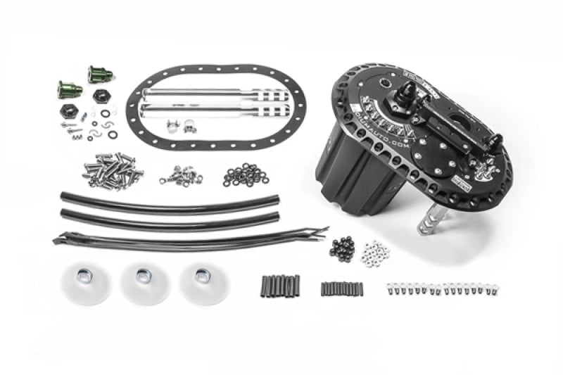 Radium Engineering FCST-X Brushless Ti Automotive E5LM Fuel Cell Surge Tank (Pumps NOT Included) 20-1993-00 20-1993-00 Photo - Primary
