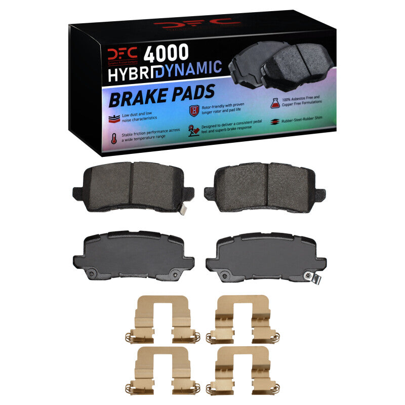 DFC DFC 4000 HybriDynamic Brake Pads Brakes, Rotors & Pads Brake Pads - OE main image