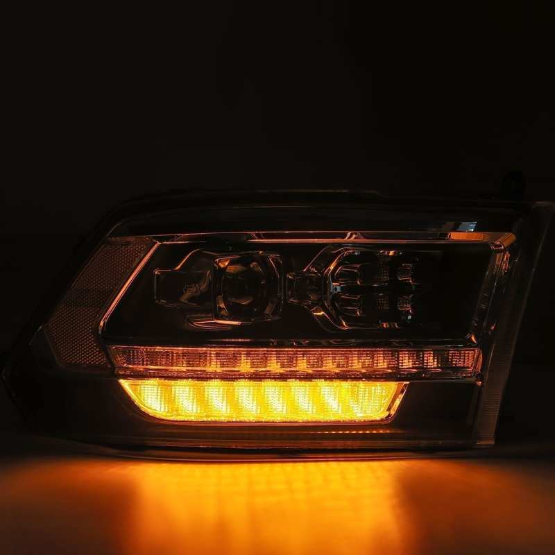 AlphaRex 09-18 Dodge Ram 2500 LUXX LED Proj Headlights Plank Style Black w/Activ Light/DRL 880526 880526 User 3