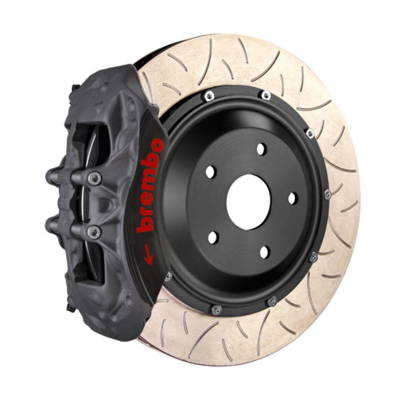 Brembo 13-18 320i Exc xDrive/MSport Brake Fr Race BBK 6Pis Forged 2pc 355x35x53a 2p Rtr T3-Black HA 3K3.8062AZ