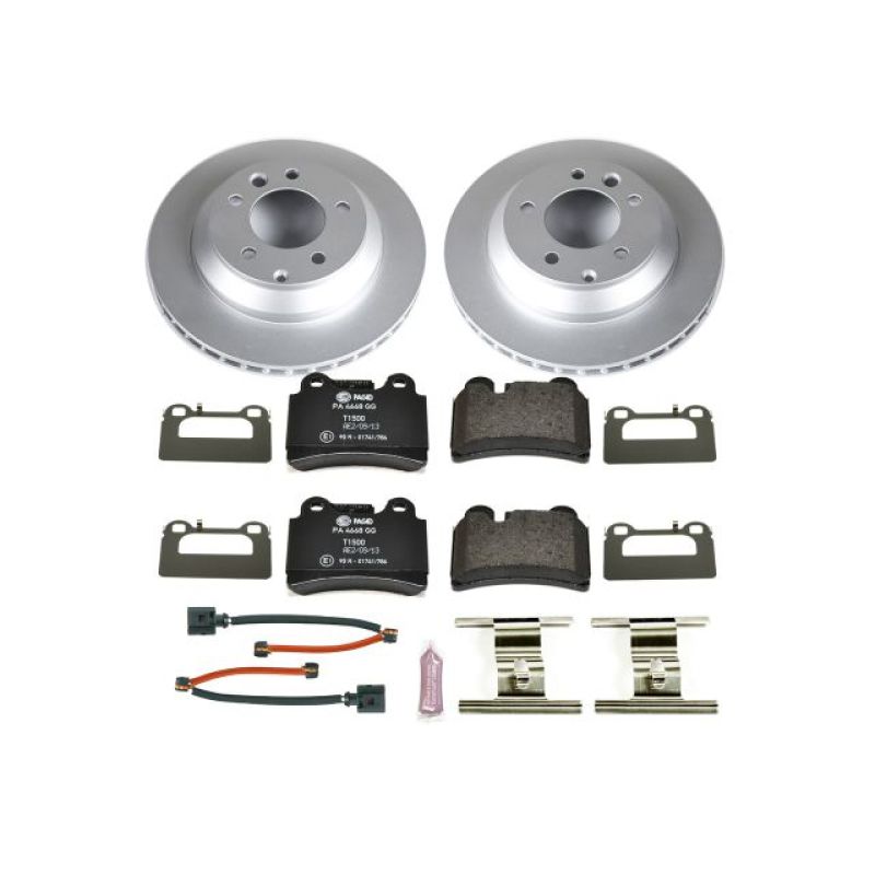 PowerStop Power Stop 2006 Volkswagen Touareg Rear Euro-Stop Brake Kit ESK4681 ESK4681 Photo - Primary