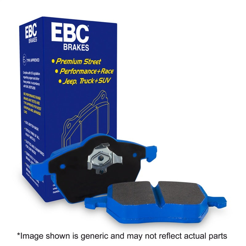 EBC 2003+ Toyota 4Runner 4.0L Bluestuff Rear Brake Pads DP5993NDX DP5993NDX Photo - Unmounted