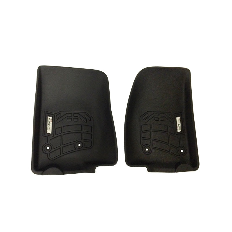 Westin 2014-2018 Jeep Wrangler/Wrangler Unlimited Wade Sure-Fit Floor Liners Front - Black 72-110066 72-110066 Photo - Primary