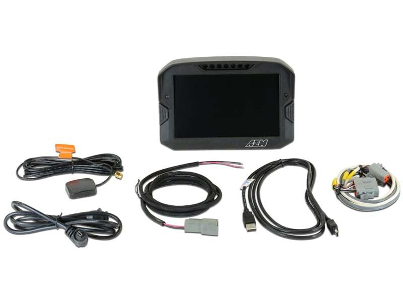 AEM Electronics Digital Dash, CD-7LG, Carbon Housing, Data Logging, GPS, CAN Bus, Kit 30-5703 Photo - Primary