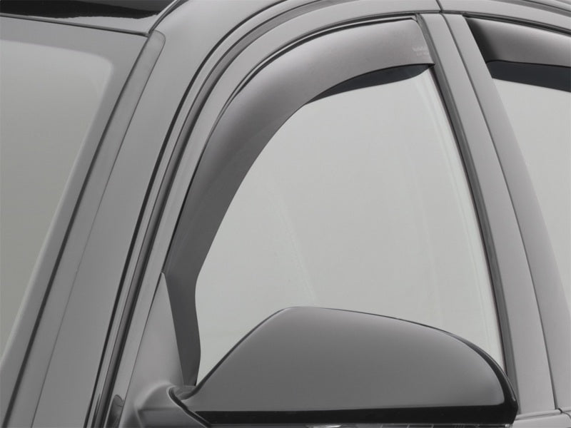 WeatherTech 12+ Audi A6/S6 Front Side Window Deflectors - Dark Smoke 80703 80703 Photo - Mounted