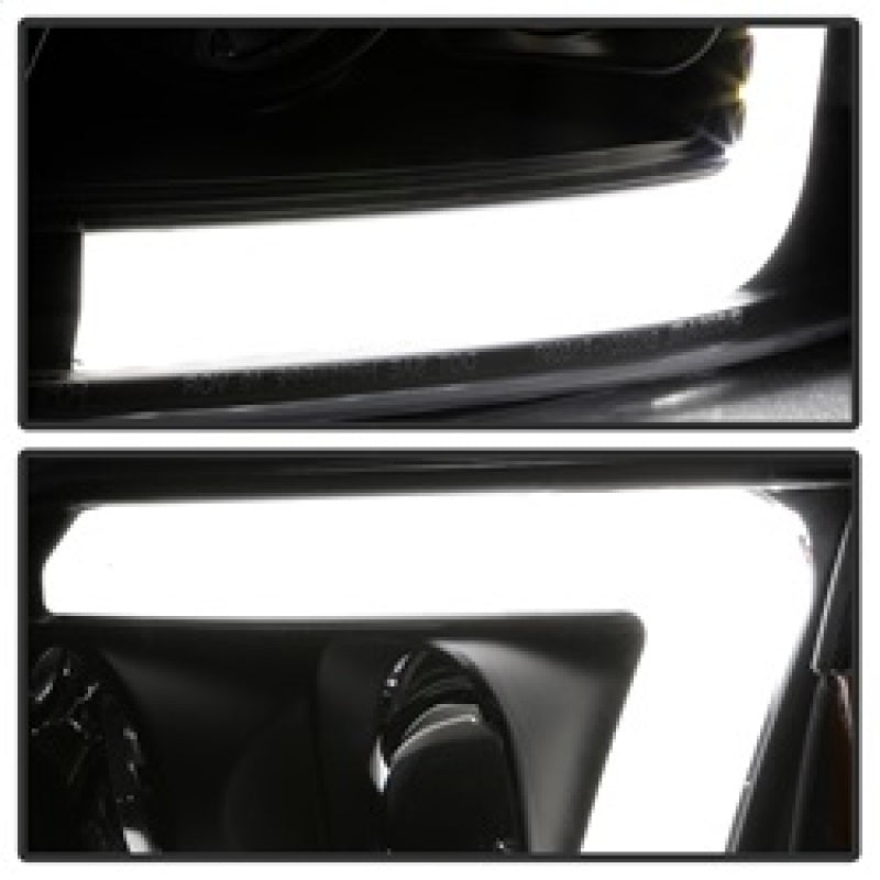Spyder 97-03 Ford F-150 (After 6/1997) Light Bar Projector Headlights - Blk (PRO-YD-FF15097V2-LB-BK) 5084538 5084538 Photo - Unmounted