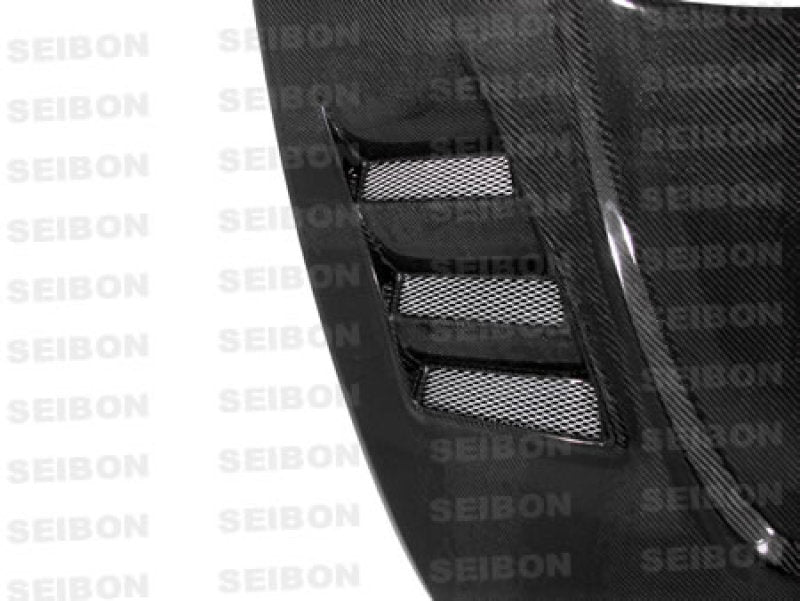 Seibon Cacbon DRY CARBON hood for 2004-2011 Mazda RX8 HD0405MZRX8-TS Photo - Primary