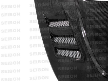 Seibon Cacbon DRY CARBON hood for 2004-2011 Mazda RX8 HD0405MZRX8-TS Photo - Primary