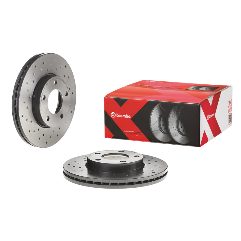 Brembo OE BRE Drilled UV Coated Rotors Brakes, Rotors & Pads Brake Rotors - Drilled main image
