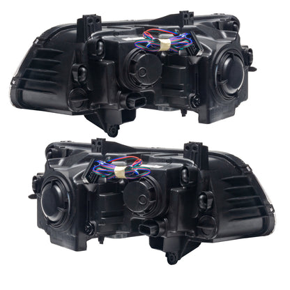 ORACLE Lighting Oracle 11-14 Chrysler 300C SMD HL - Black - NON HID - ColorSHIFT w/ Simple Controller 7729-504 7729-504 Photo - Mounted