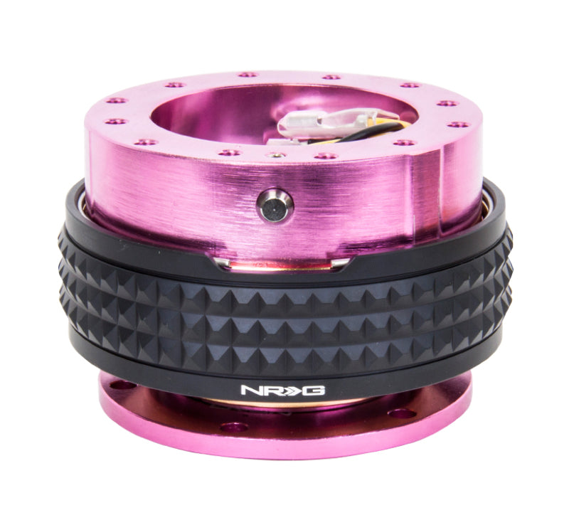 NRG Quick Release Kit - Pyramid Edition - Pink Body / Black Pyramid Ring SRK-210PK/BK SRK-210PK/BK Photo - Primary