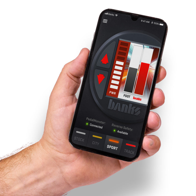 Banks Power Pedal Monster Kit (Stand-Alone) - Molex MX64 - 6 Way - Use w/Phone 64310 64310 Photo - lifestyle view