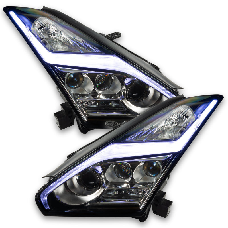 ORACLE Lighting Oracle 15-21 Nissan GT-R RGB+W (Lightning Bolt) Headlight DRL Upgrade Kit - ColorSHIFT 2 1283-333 1283-333 User 3