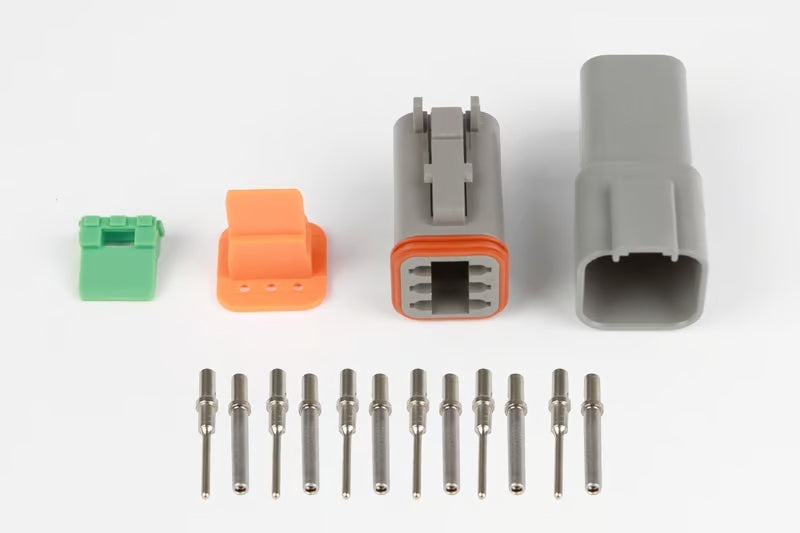 Haltech Matching Set of Deutsch DT-6 Connectors 13 Amp Plug & Pins HT-031115 HT-031115 User 1