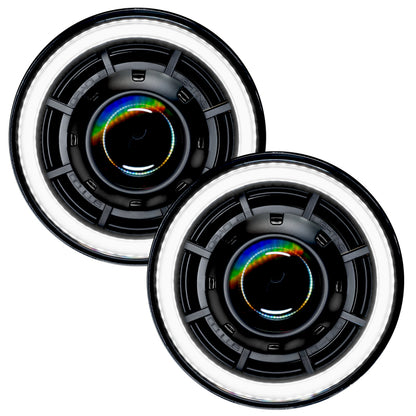 ORACLE Lighting Oracle Oculus 7in Bi-LED Projector Headlights for Jeep Wrangler JK - 6000K 5876-001 5876-001 Photo - Unmounted