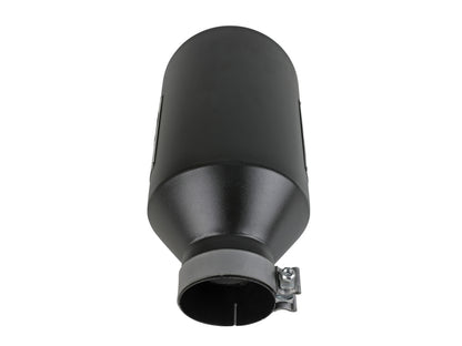 aFe Power MACH Force-Xp 409 Stainless Steel Clamp-on Exhaust Tip Black 49T40801-B15 49T40801-B15 Photo - Unmounted
