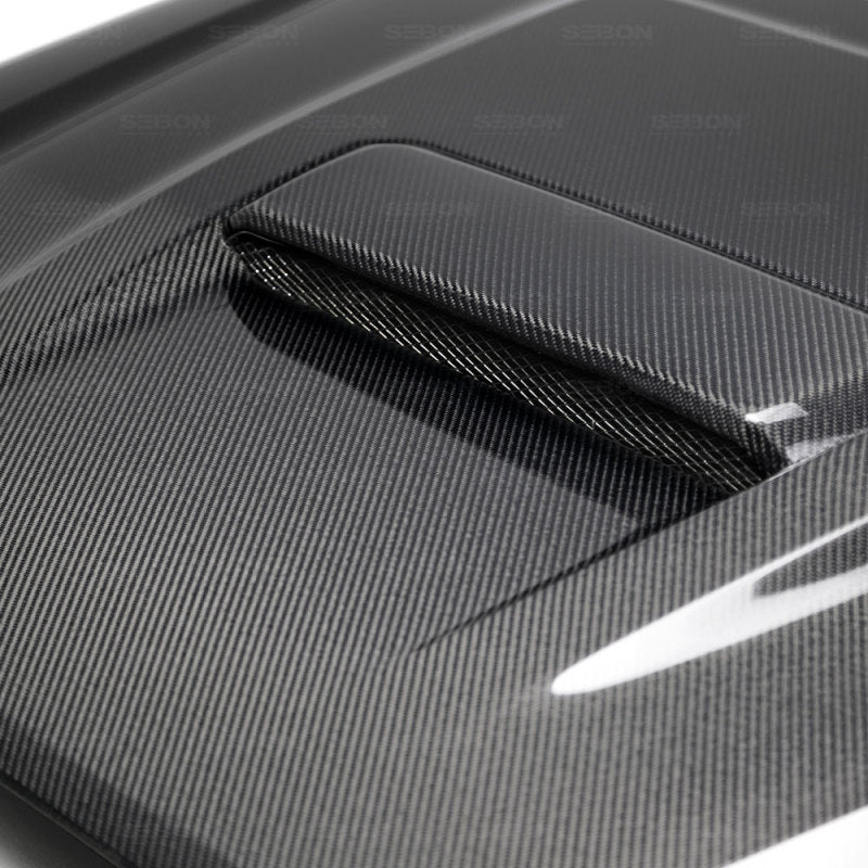 Seibon Carbon Fiber Hood For 2016-2023 Toyota Tacoma HD18TYTA-TR Photo - Primary