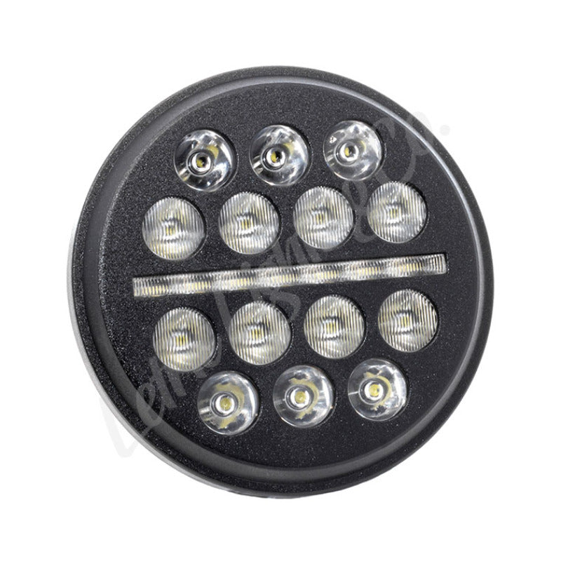 Letric Lighting 5.75? LED Black Buck-Shot Style mini-multi Headlight LLC-LHC-5B LLC-LHC-5B Photo - Primary