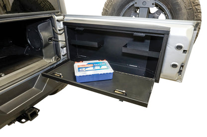 Tuffy Products Tuffy Jeep Wrangler Tailgate Lockbox W/Combo Lock 359-01-A 359-01-A Photo - Mounted
