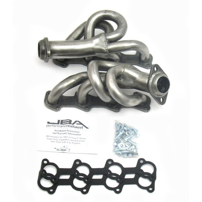 JBA 97-03 Ford F-150 4.6L 2V 1-1/2in Primary Raw 409SS Cat4Ward Header 1677S 1677S Photo - Primary