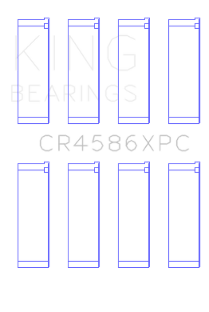 King Engine Bearings King Mitsubishi 4B11T (Size STDX) Performance Coated Rod Bearing Set CR4586XPCSTDX CR4586XPCSTDX Photo - Primary