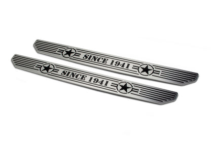 DV8 Offroad 2018-2019 Jeep Gladiator JL Rear Sill Plates D-JL-180014-STR4 D-JL-180014-STR4 Photo - Primary